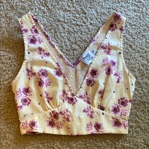 Princess Polly Floral Crop Top
